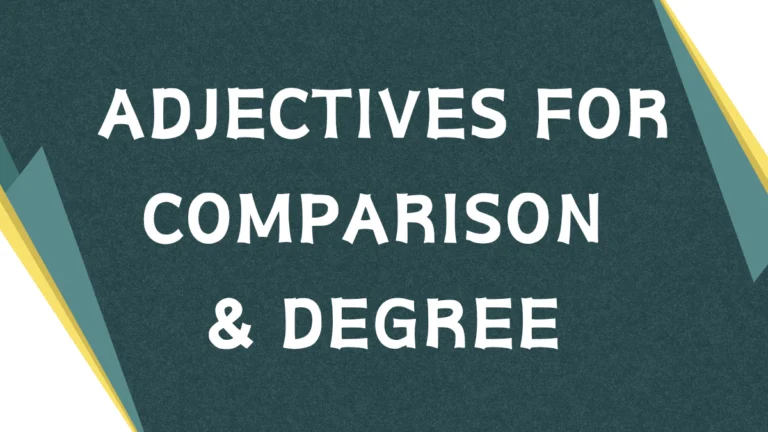 Adjectives for Comparison: Mastering Comparative Forms Adjectives for Comparison: Mastering Comparative Forms