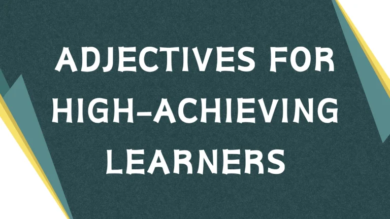 Mastering Adjectives: A Comprehensive Guide for English Toppers