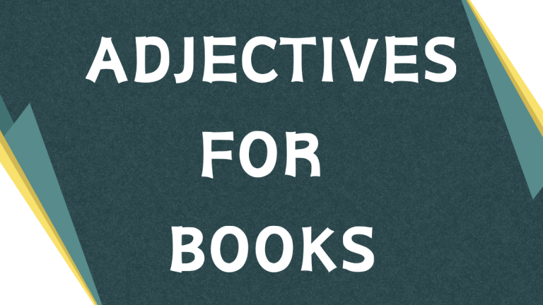 Descriptive Adjectives: Enhancing Book Descriptions